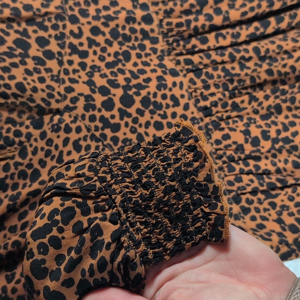 476-Scotch &‎ Soda Animal Print Jumpsuit - Picture 8 of 10